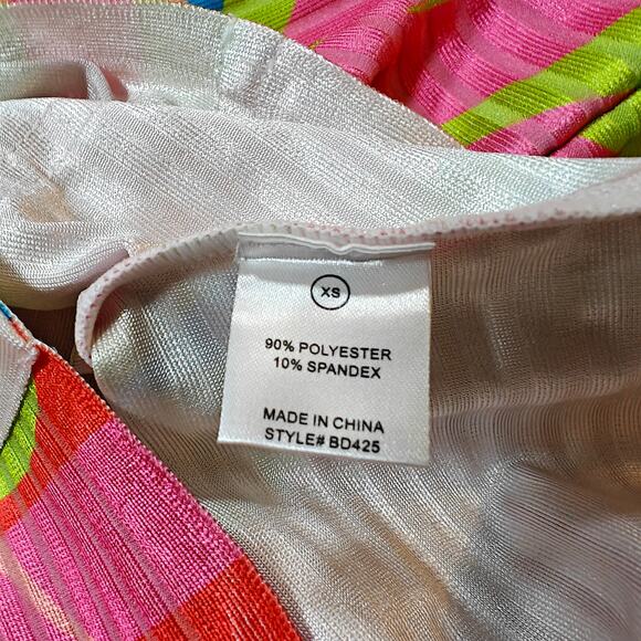 Fashion Nova Mali Bandage Mini Dress Multicolor Size XS NWT - Picture 6 of 8